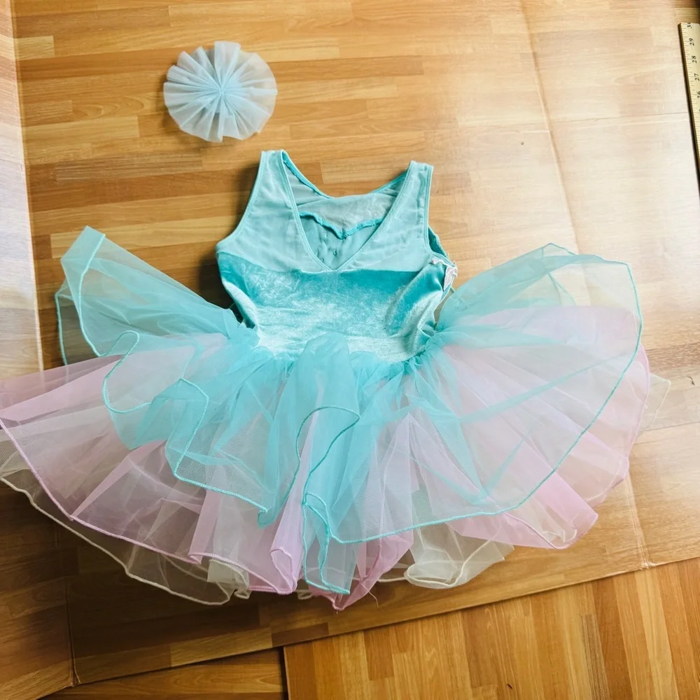 A wish come true dance outfit pastel tutu size 5/6